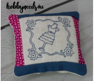 Stickserie ITH Sewing Blocks Mug Rugs oder Nadelkissen